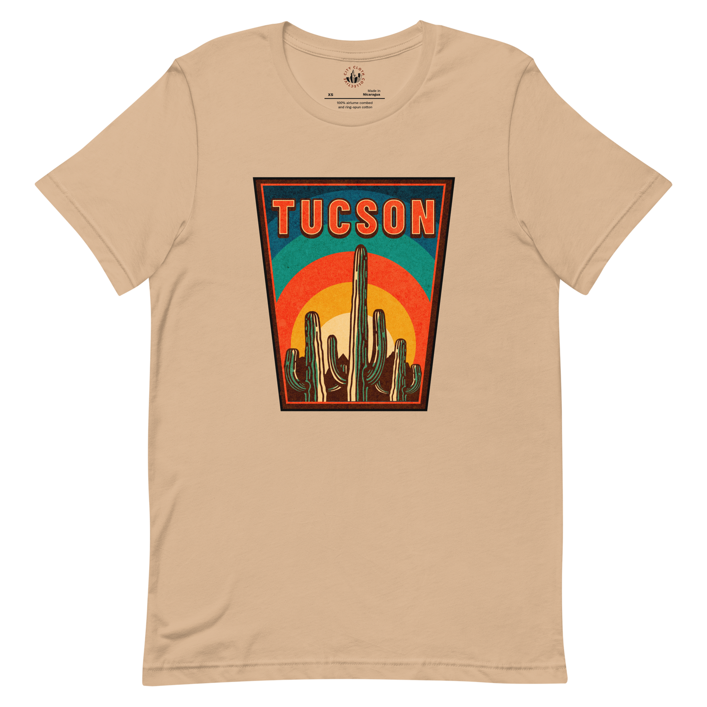 The Three Saguaros- Tucson, Arizona Tee