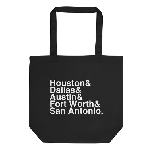 Custom City/ State Ampersand Tote