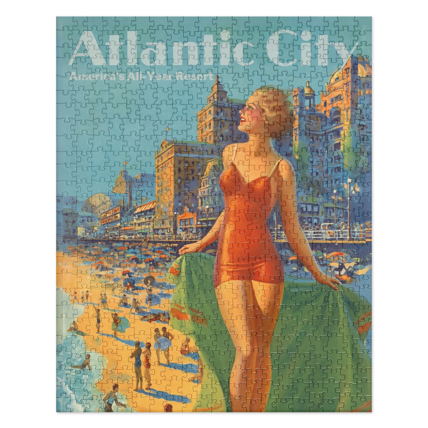 Atlantic City, New Jersey Jigsaw Puzzle