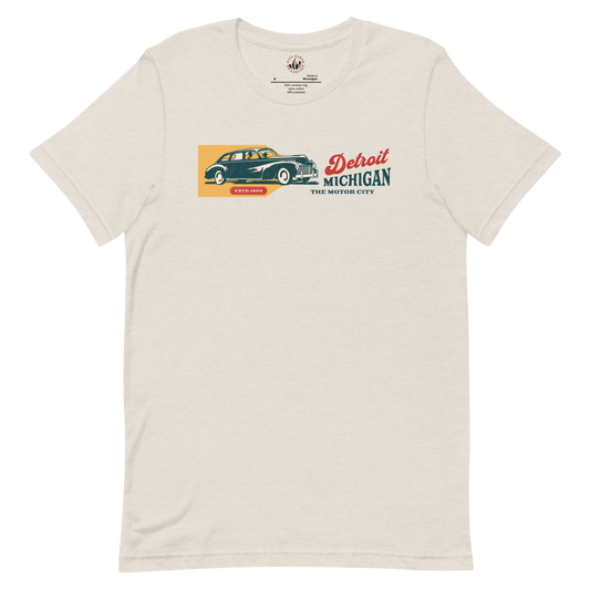 The Motor City- Detroit, Michigan Shirt