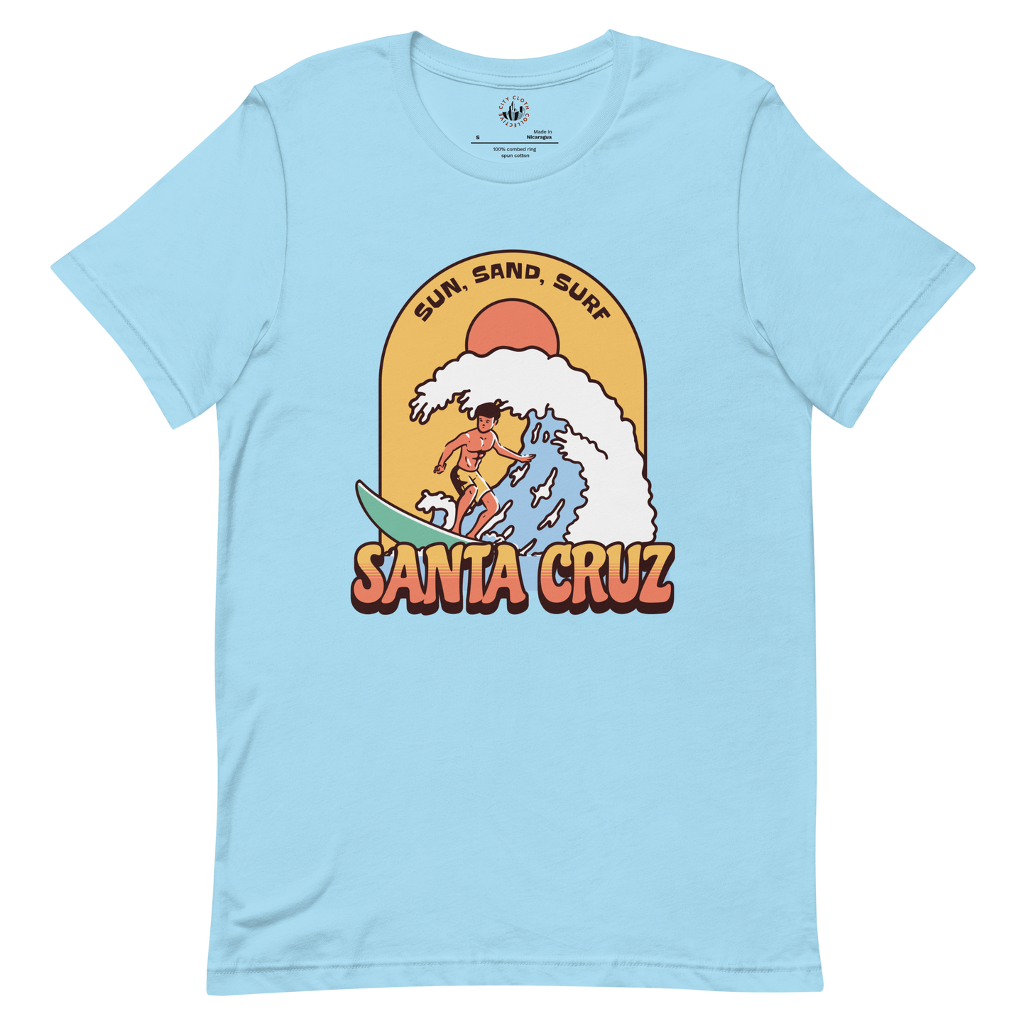 SUN, SAND, SURF- Santa Cruz, California Shirt