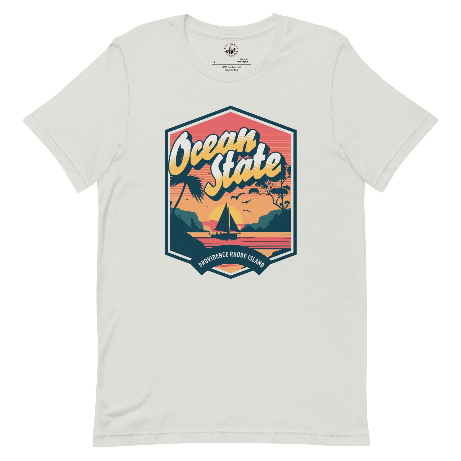 Ocean State- Providence, Rhode Island Tee