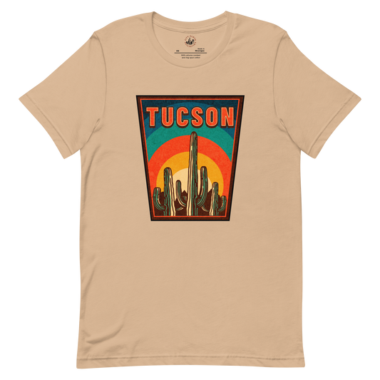 The Three Saguaros- Tucson, Arizona Tee