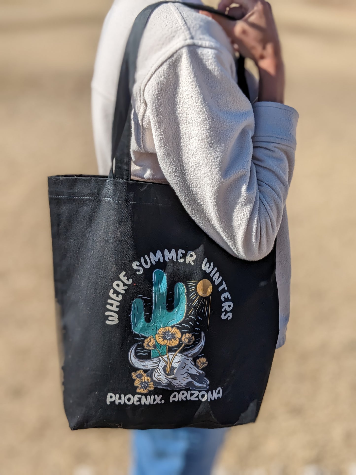 Where Summer Winters Phoenix, Arizona Tote