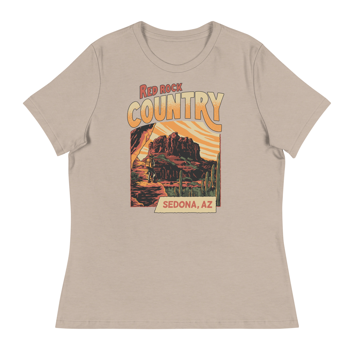 Red Rock Country Sedona, Arizona Women's Relaxed Tee